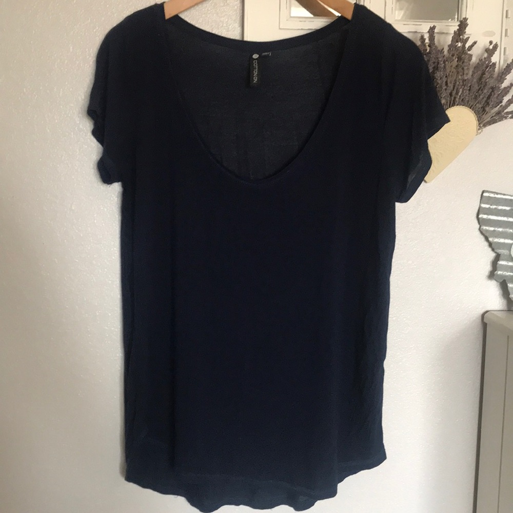 Navy Blue Tee Shirt